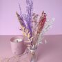 Small Colourful Dried Flower Bunch With Vase, thumbnail 2 of 3