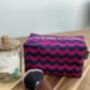 Cosmetics Bag Wavy Lines, thumbnail 4 of 4