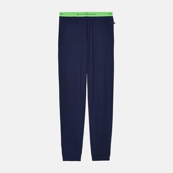 Men's 'Electric Lime' Bamboo Pyjama Set, 7 of 7