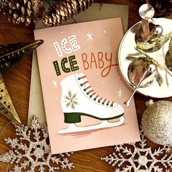 Ice Ice Baby Christmas Card, 4 of 6