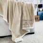 Personalised 50th Birthday Sherpa Blanket, thumbnail 6 of 12