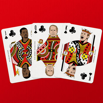 Man United Playing Cards | Gift For Football Fans, 7 of 12