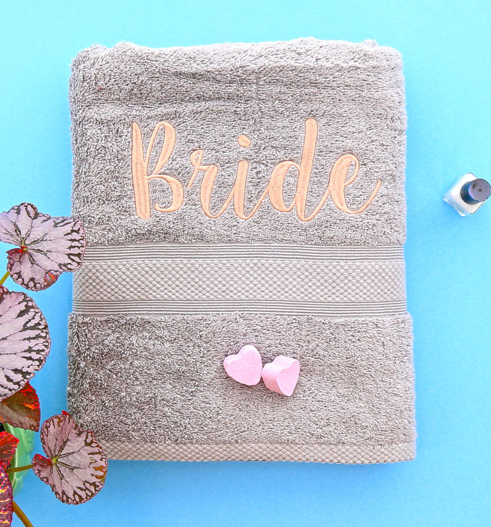 bridal towel by duncan stewart