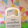 Personalised Wooden Bottle Opener Keyring Engraved Gift, thumbnail 8 of 8