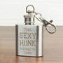 Personalised Comical Valentines Keyring For Him, thumbnail 2 of 4
