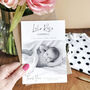 Personalised New Baby Photo Thank You Card, thumbnail 1 of 2