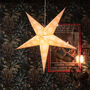Large Handmade Fairly Traded Paper Star, thumbnail 1 of 10