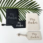 Mr And Mrs Passport Cover And Luggage Tag Set, thumbnail 1 of 7