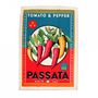 Vintage Style Passata Tea Towel, thumbnail 3 of 4