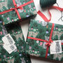 Gift Wrapping Paper Cats And Plants, thumbnail 1 of 7