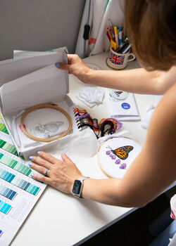 Liverpool Skyline Beginners Embroidery Kit, 12 of 12