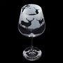 Dartington Personalised Stag Aspect Wine Glass, thumbnail 2 of 5