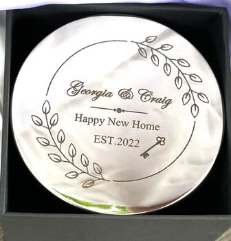 New Home Candle Gift With Personalised Lid, 2 of 4