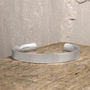 Sterling Silver Cuff Bangle, thumbnail 7 of 8