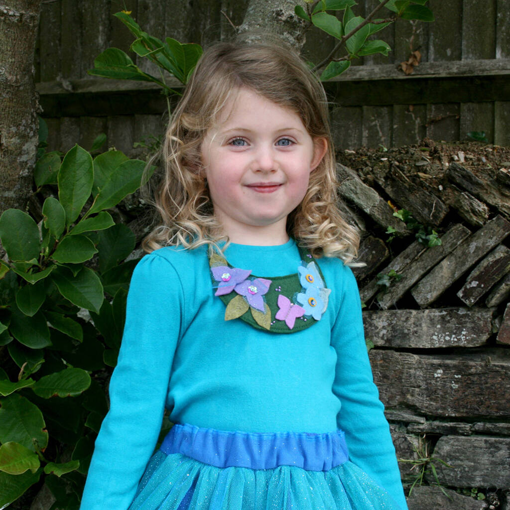 Image of Child's Fairy Felt Necklace