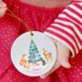 Baby's First Christmas Forest Friends Decoration, thumbnail 2 of 4