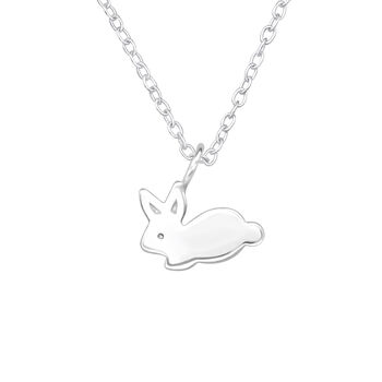 Little Bunny Sterling Silver Necklace, 4 of 8