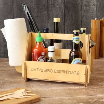 Personalised Portable BBQ Caddy With Bottle Opener, 2 of 9