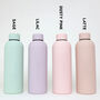 Personalised Insulated Chubby Drinks Bottle Horizontal, thumbnail 2 of 7