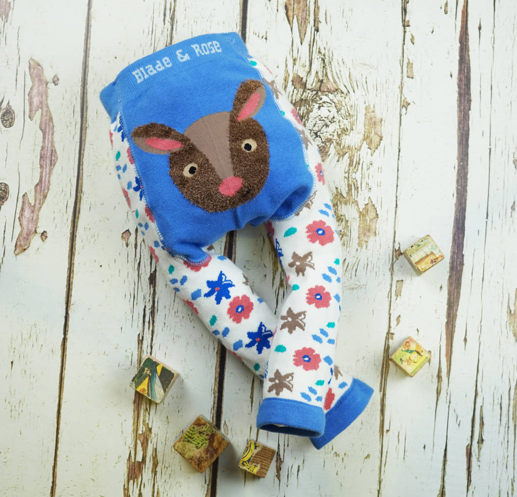 fluffy deer leggings by blade and rose