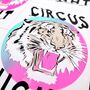 Circus Night Tiger Riso Print, thumbnail 5 of 7