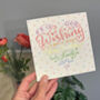 Heart And Soul Rainbow Auntie Birthday Card, thumbnail 2 of 3