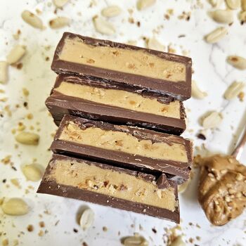 Crunchy Peanut Butter Stuffed Chocolate Slabb, 4 of 4
