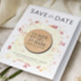 Save The Date Magnet Cards Summer Wedding Wildflower, thumbnail 4 of 10
