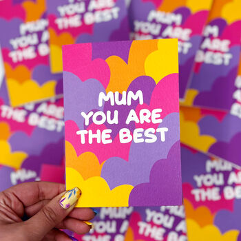 Mum Birthday Card 'Mum You Are The Best', 5 of 6