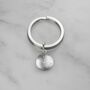 The Day Your Child Was Born Personalised Silver Keyring, thumbnail 2 of 12