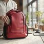 Cricket Red Rucksack, thumbnail 1 of 12