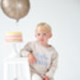 Personalised 'Two' Second Birthday Sweatshirt Jumper, thumbnail 3 of 11