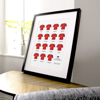 Classic Rugby Moments Team Print, 9 of 12