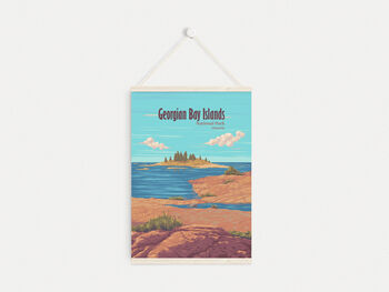 Georgian Bay Islands National Park Canada Travel Poster, 6 of 8