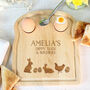 Personalised Easter Bunny Dippy Egg Board, thumbnail 3 of 5