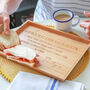 Personalised Bacon Sandwich Bamboo Serving Tray, thumbnail 1 of 7