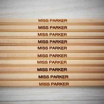 Personalised Teacher Pencils, 4 of 4