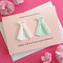 Will You Be My Maid Of Honour? Proposal Wedding Card, thumbnail 1 of 3