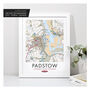 Favourite UK Town Location Personalised Map Print, thumbnail 11 of 12
