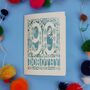 Personalised 90th Birthday Card Papercut Woodland Design, thumbnail 8 of 10