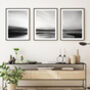 Set Of Three Black And White Seaside Prints, thumbnail 9 of 12