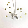 Sterling Silver Pug Necklace, thumbnail 10 of 10