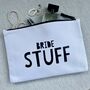 Bride Stuff Storage Pouch Bag, thumbnail 1 of 5