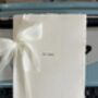 Set Of Two Personalised Wedding Typewriter Vow Books, thumbnail 2 of 6