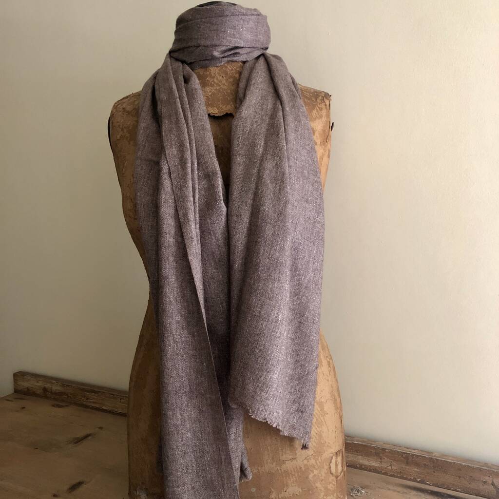 Block Colour Wool Scarf By MOULT | notonthehighstreet.com