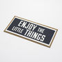 Enjoy The Little Things Flat Card, thumbnail 5 of 6