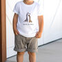 Daddy And Me Personalised Giraffe T Shirt, thumbnail 2 of 2