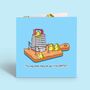 Cheese Grater Card | Cute Greetings Card, thumbnail 1 of 5