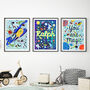 Personalised Children’s Space Prints – Set Of Two To Six, thumbnail 11 of 12
