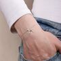Personalised 3D Vizsla Silver Chain Bracelet, thumbnail 1 of 10